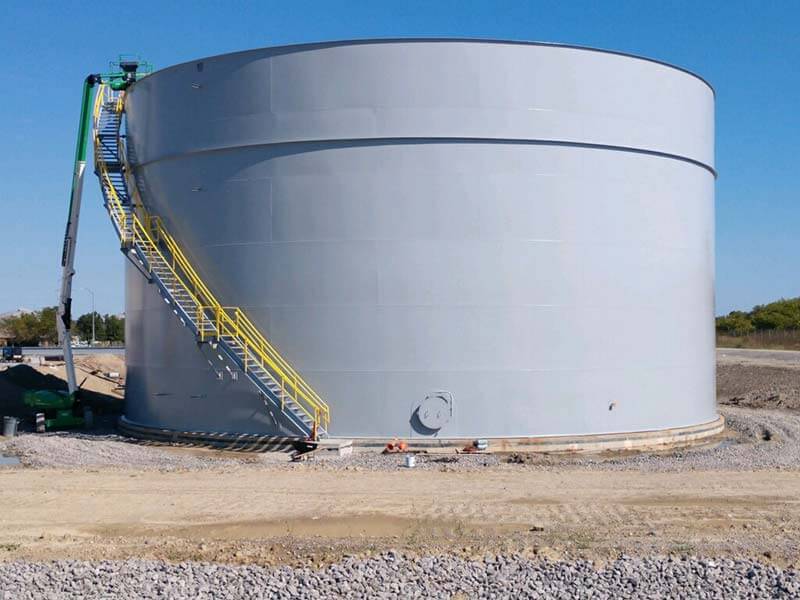 Picture of an API 650 Storage Tank